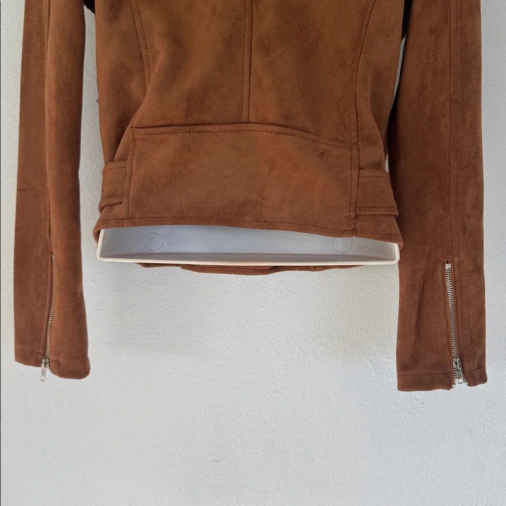 26 international sunset lane brown suede jacket size small - Picture 12 of 16
